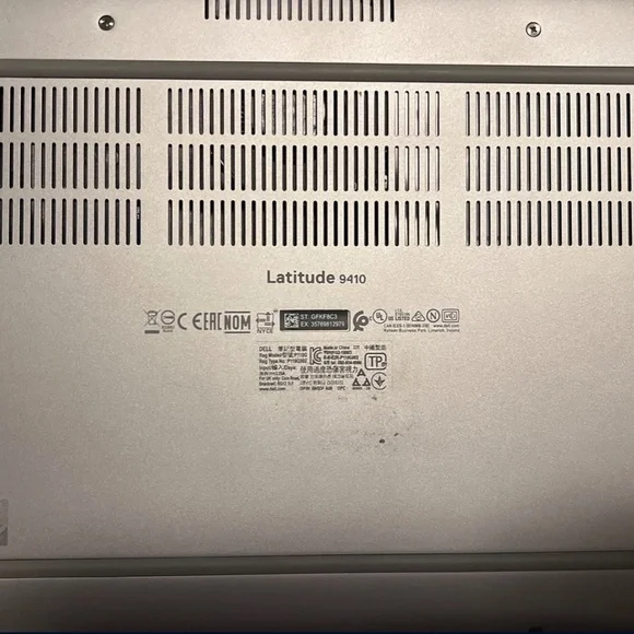 Dell 9410 convertible 2-1 laptop/tablet